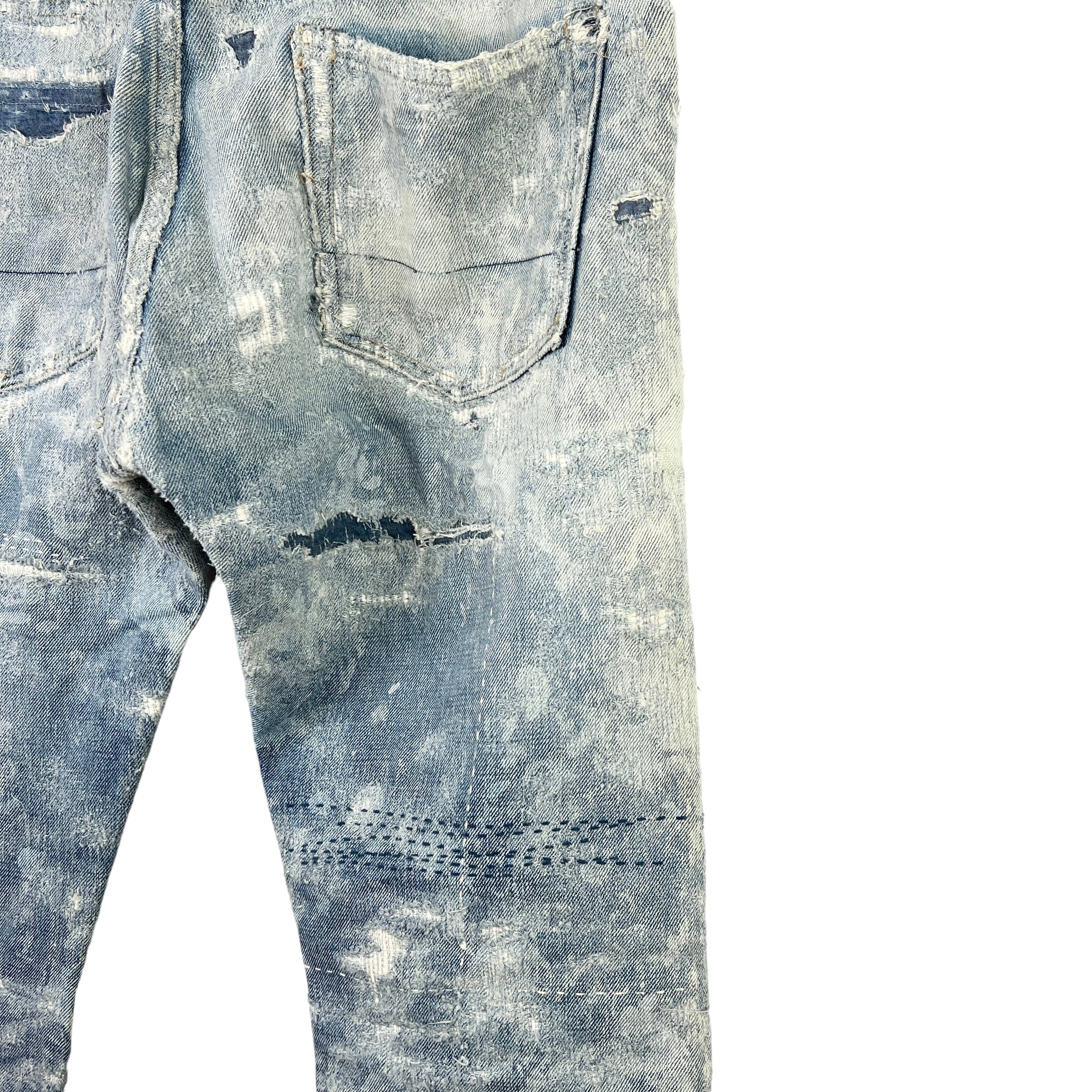 Ronherman(ロンハーマン) Destroyed Damaged Denim Pants 逗子 Ronherman(ロンハーマン) Destroyed Damaged Denim Pants 逗子