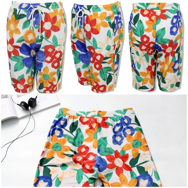 予約販売】水着 カップル水着 3点セット ペアルック メンズ レディース