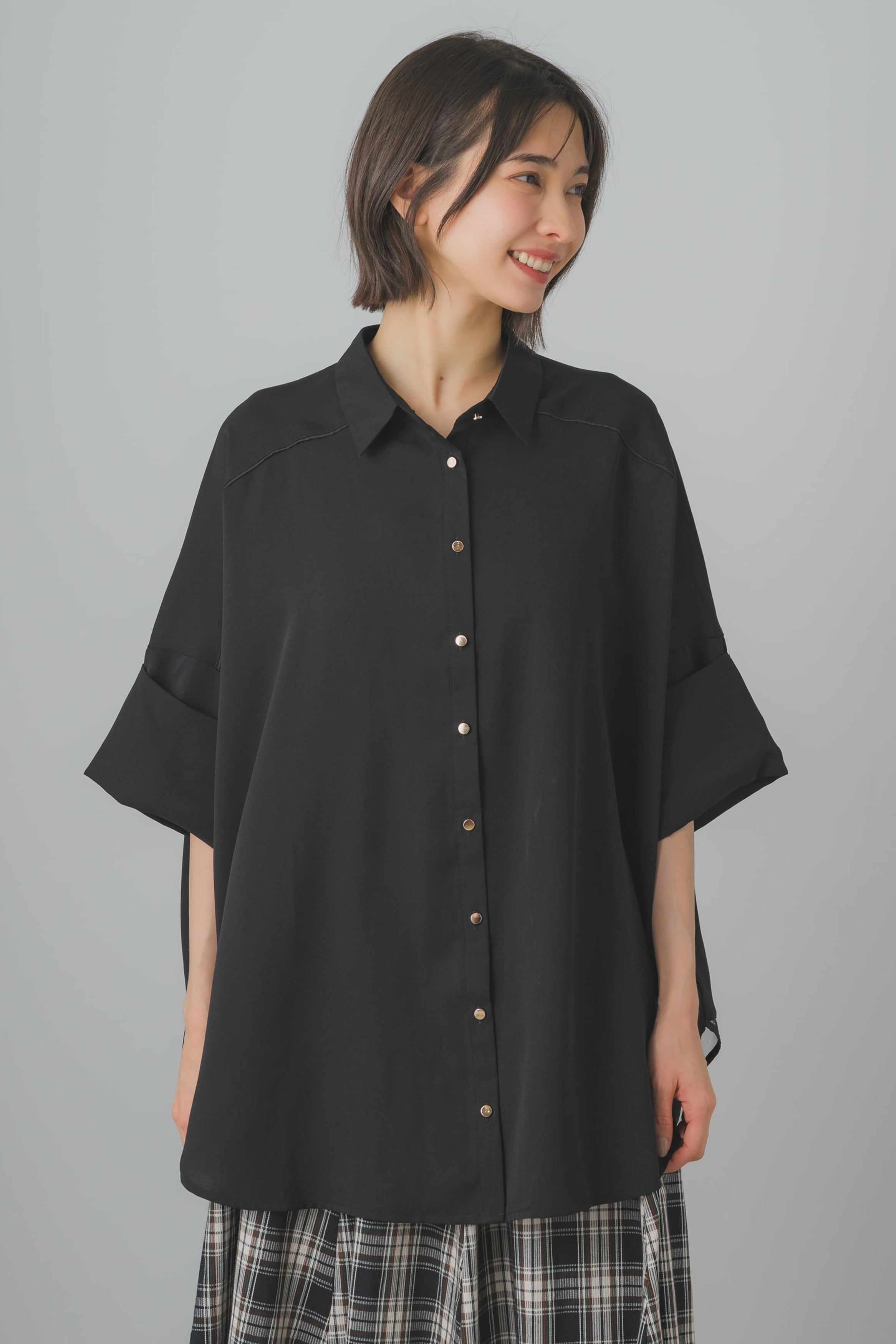 ジョーゼットサークルシャツ 70060-4157