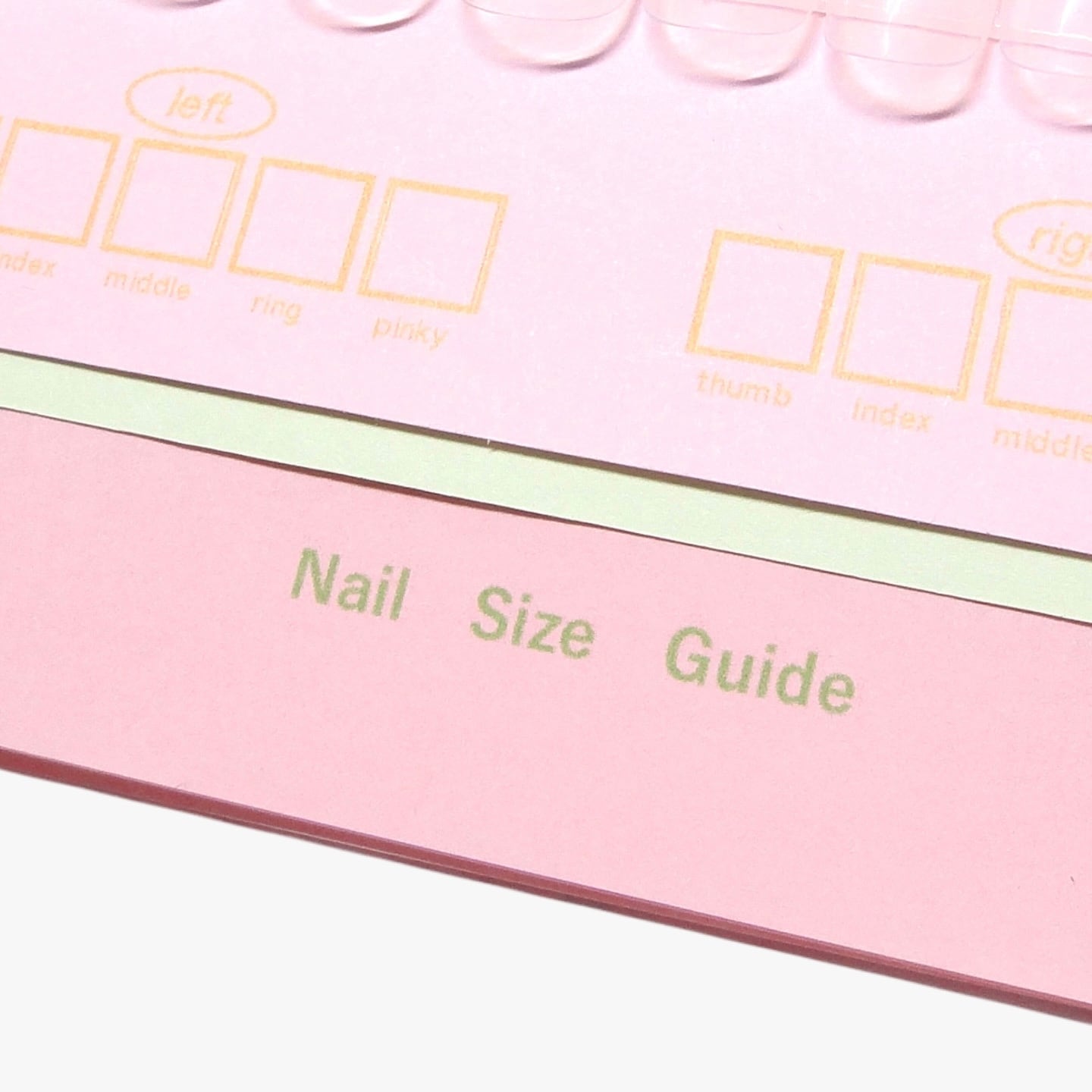 ✦⋆【みやび◆ 】⋆ ✦計測用ネイルチップ Sizing Kit〈サイズ計測用ネイルチップ〉 | Miho Miyakawa