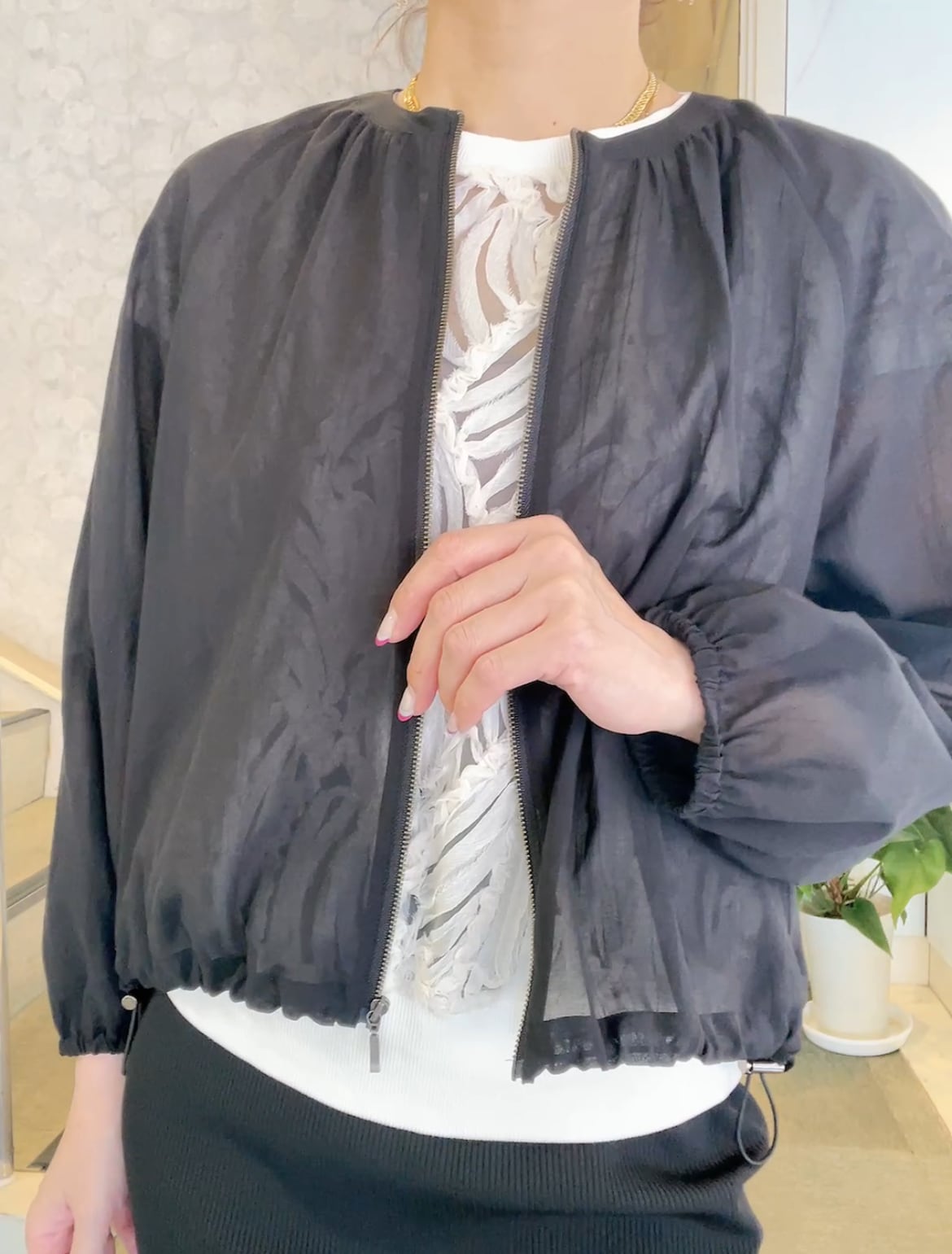 vivapresto】ジップアップシアージャケット | MINERVA （ミネルバ）