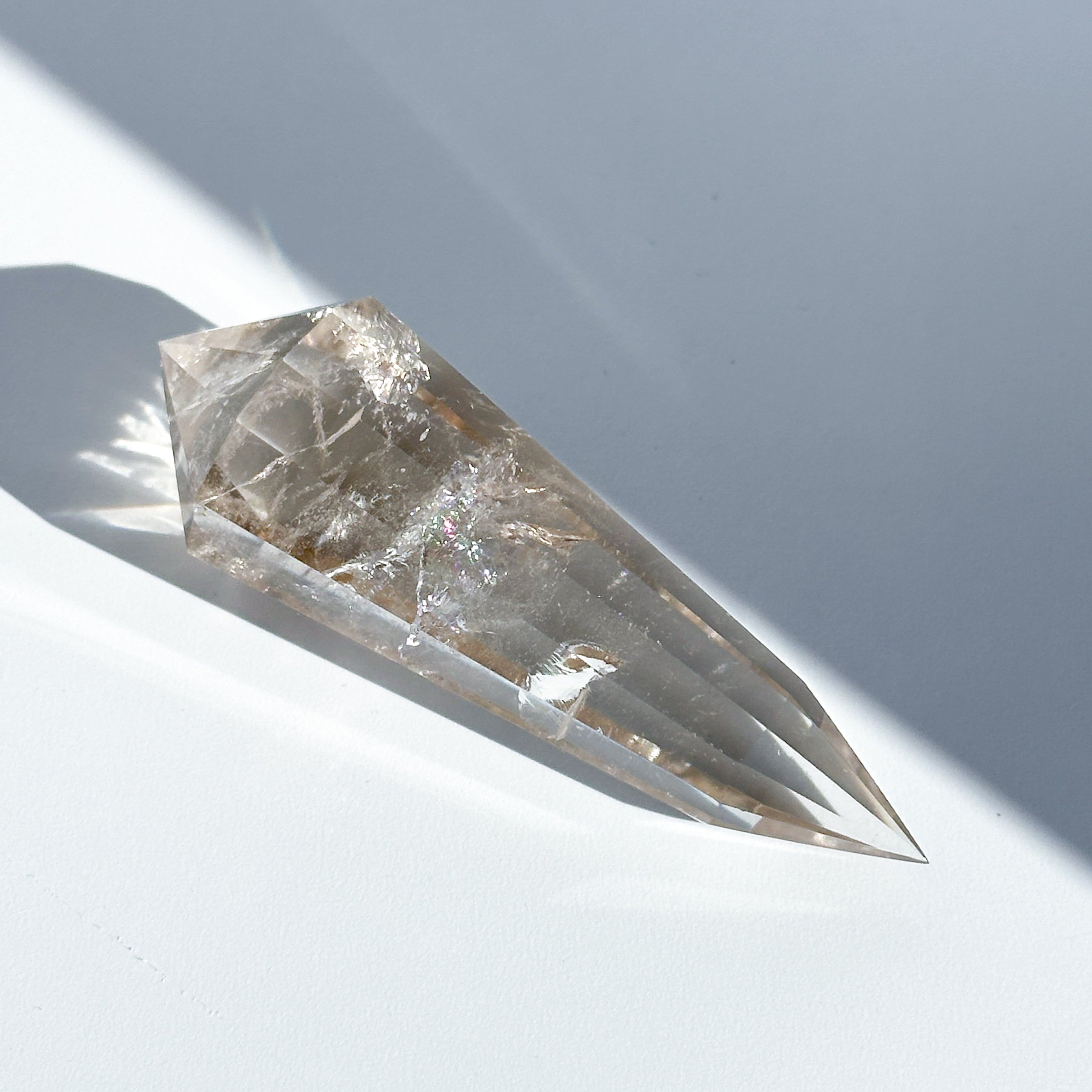 ミナスジェライス産スモーキークォーツ ダブルターミネイテッド12