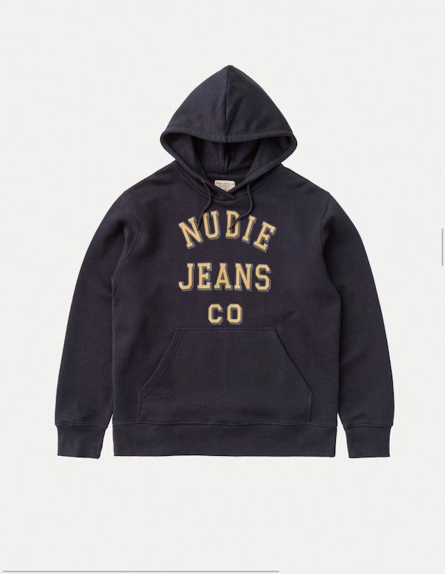 Nudie jeans ヌーディージーンズ  2021 Winter collection Franke Nudie jeans CO Navy パーカー