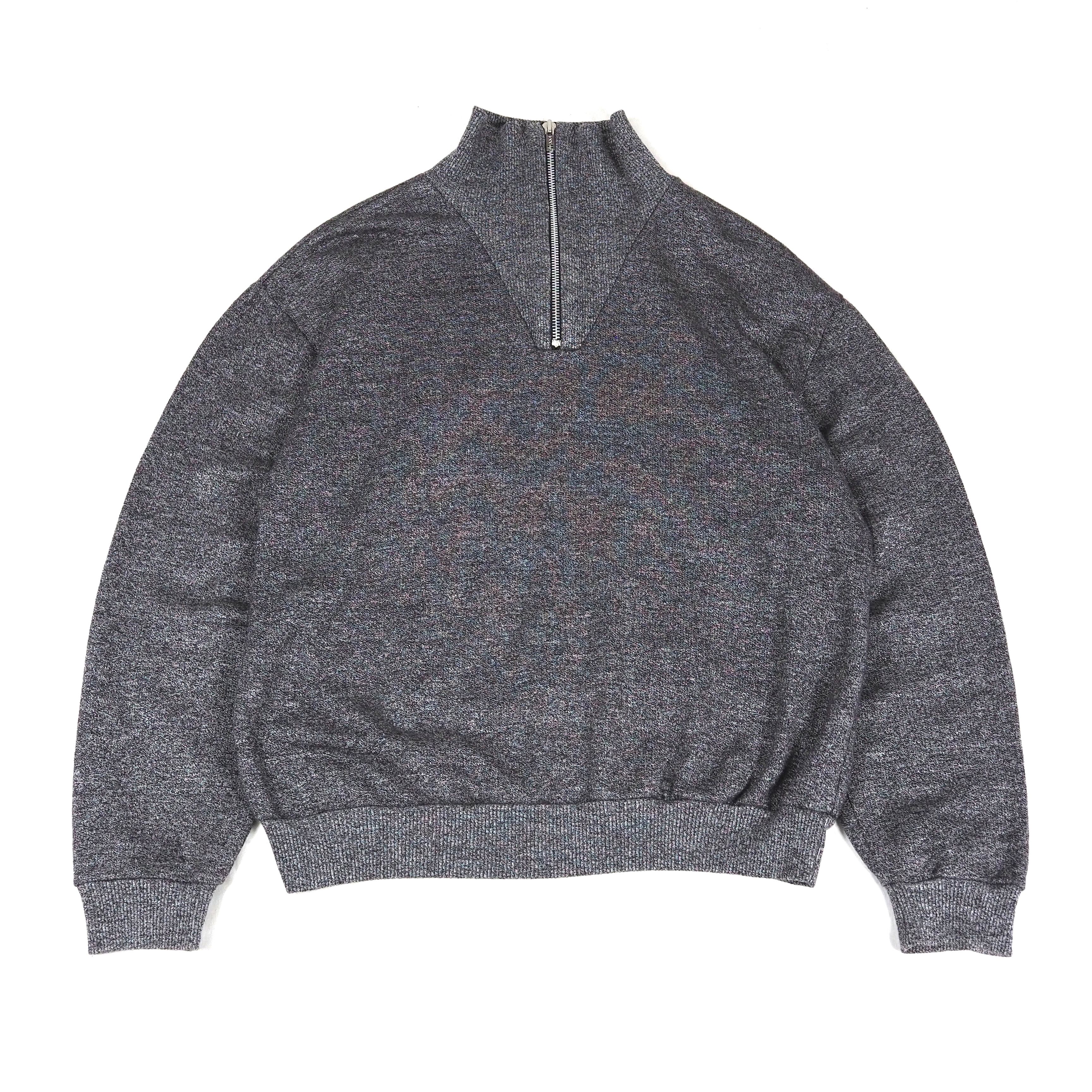 agnes b.homme half zip light weight sweatshirt