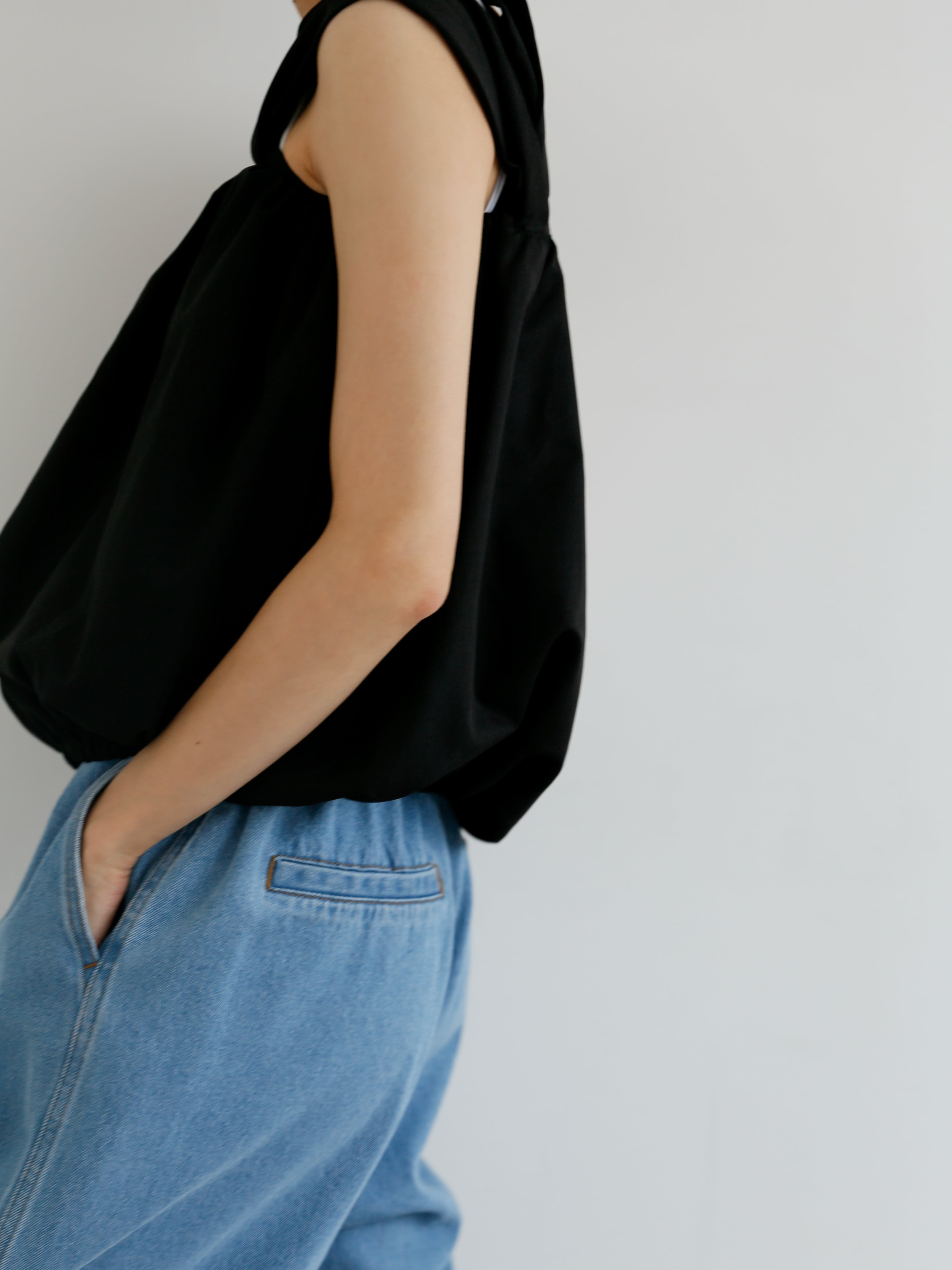 twist strap balloon tops | Katrin TOKYO