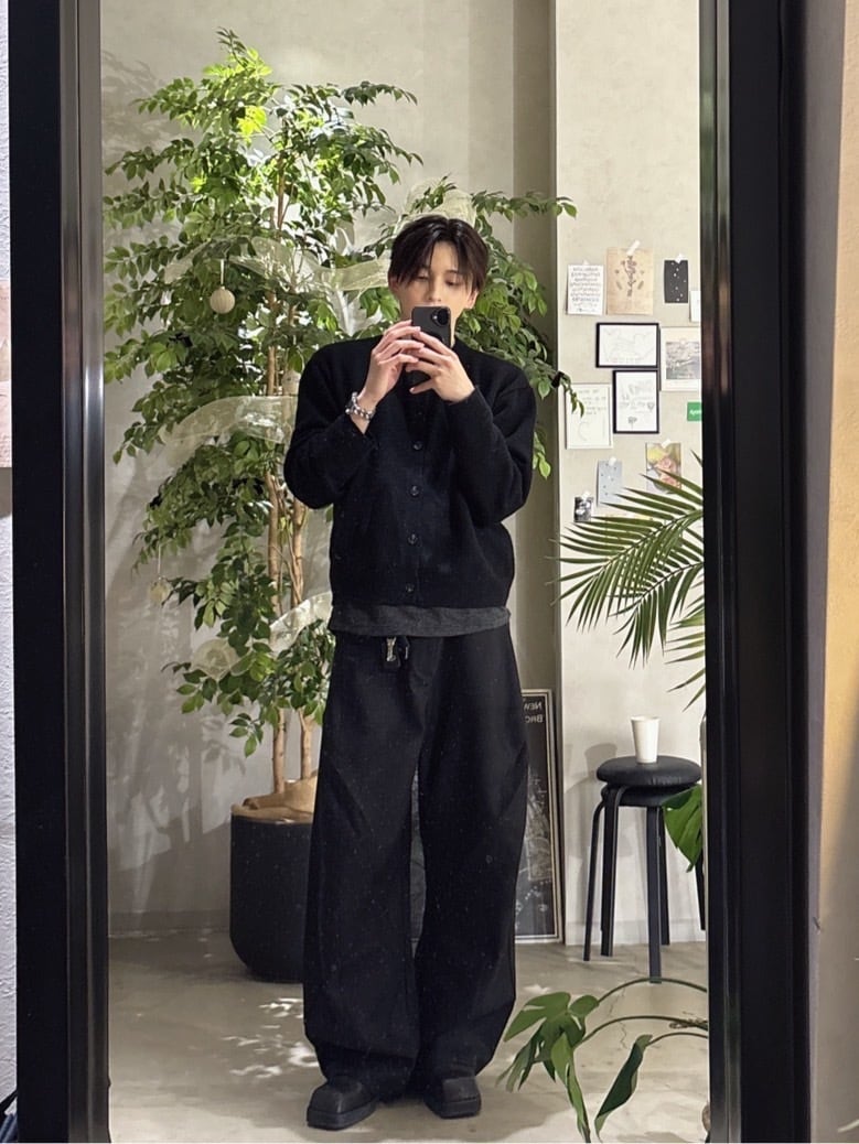 即納】RADIANT Cropped round cardigan | 韓国ファッション セレクト