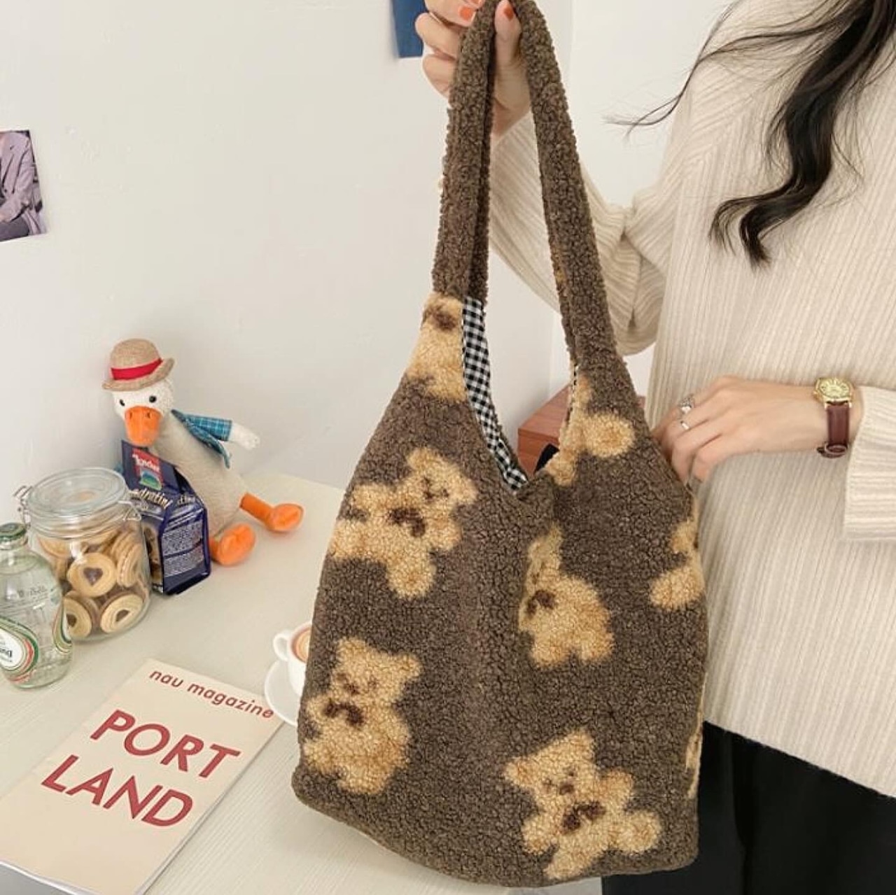 ［ bag ］fluffy bears