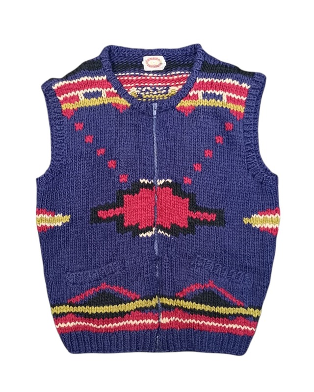 80s "BANANA REPUBLIC" native vest