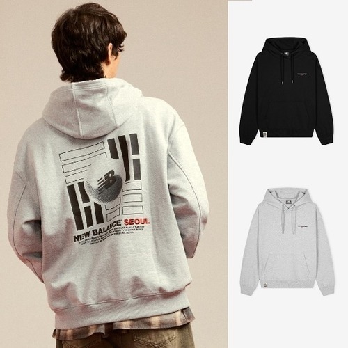 【New Balance】UNI NB Geongongamri Exclusive Hoodie (SEMI OVER FIT)