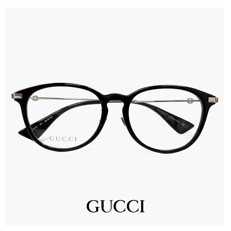 GUCCI グッチ メガネ gg1014oa 001 眼鏡 メンズ レディース ユニセックス モデル ボストン 型 フレーム 黒縁 黒ぶち Bee  ビー 蜂 国内正規品 | 【サングラスドッグ】メガネ・サングラス・帽子 の 通販 powered by BASE