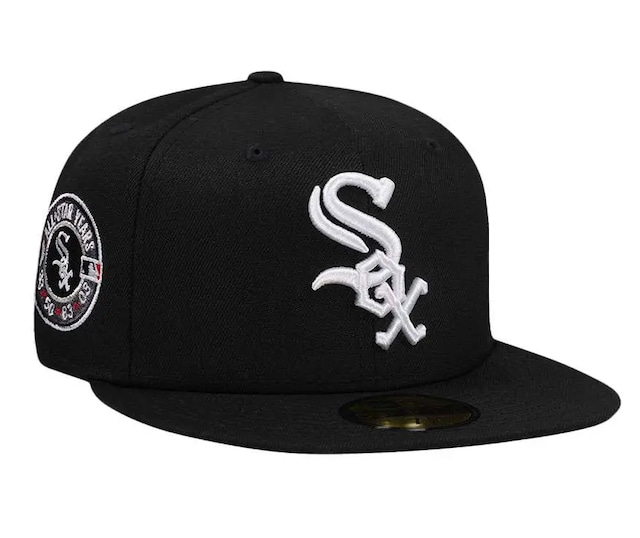 新作 NEW ERA ニューエラ シカゴ・ホワイトソックス オールスターイヤーズ ブラックエディション 59FIFTY