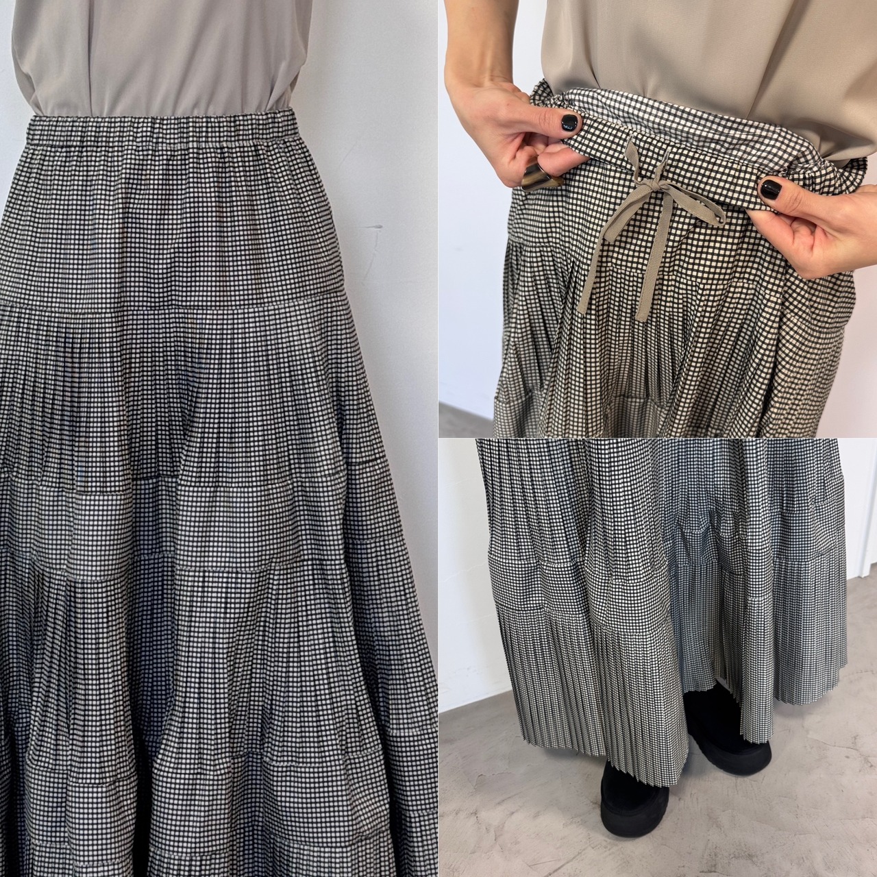 マットタフタティアードSK/チェック