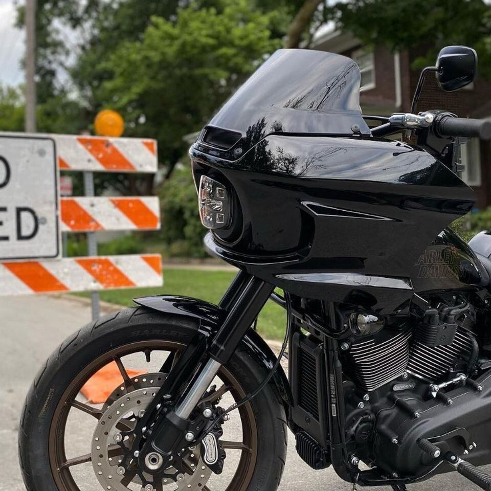 ローライダーSTリジットアダプトLEDヘッドライト　マウントブラケット KLEENMOTO RIGID ADAPT XP LEDヘッドライト 取り付けブラケット