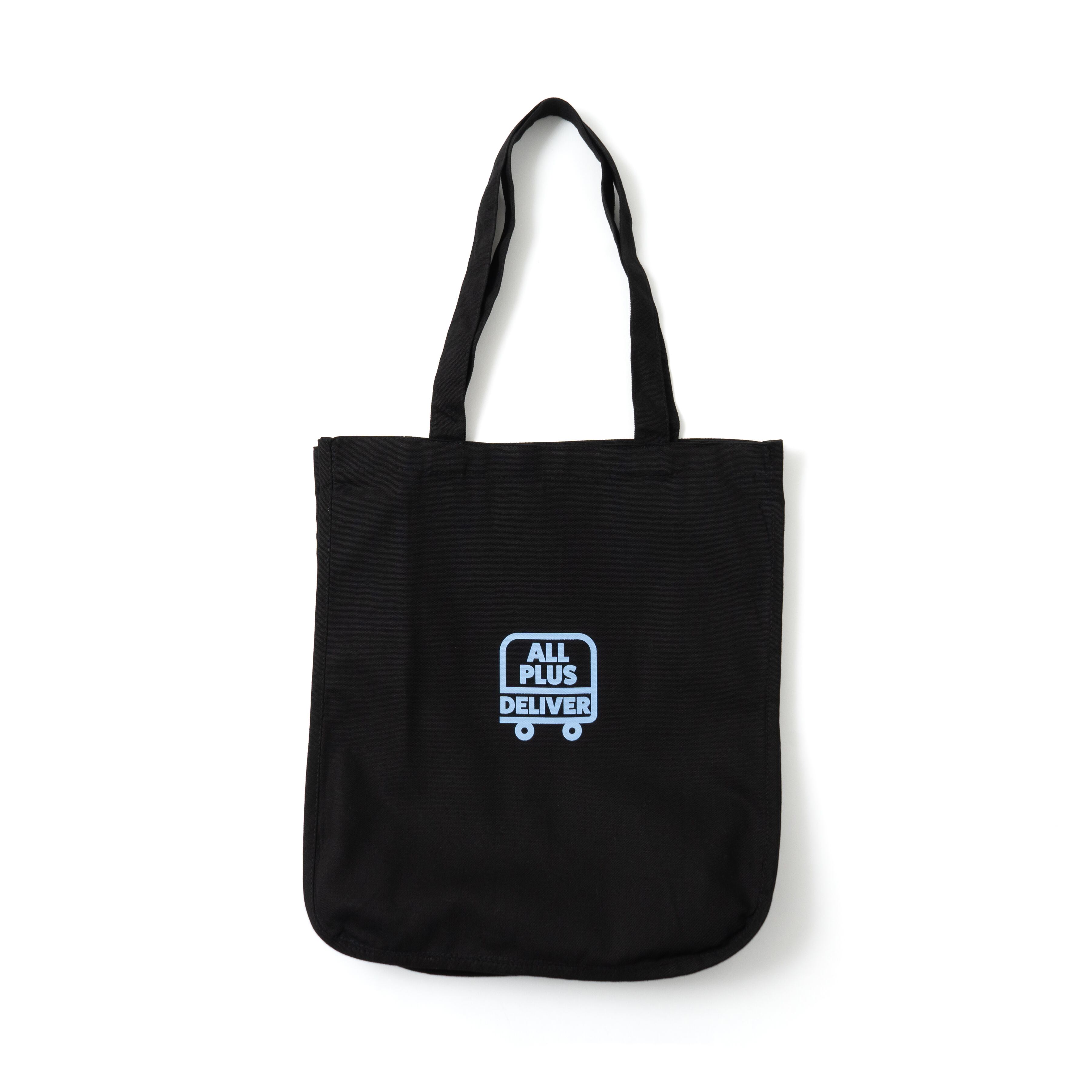 ALPSDR LOGO TOTE BAG / BLACK × BLUE