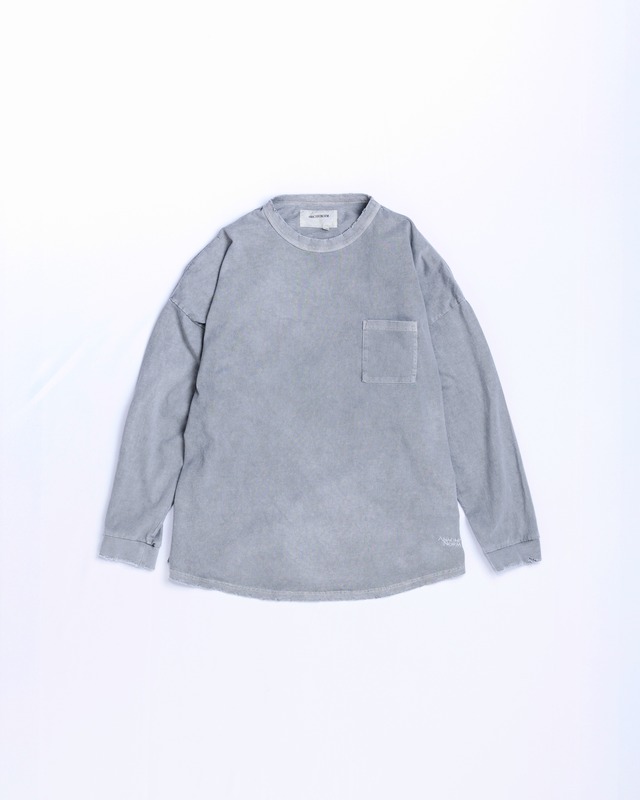ANACHRONORM / PIGMENT DYED POCKET L/S T-S