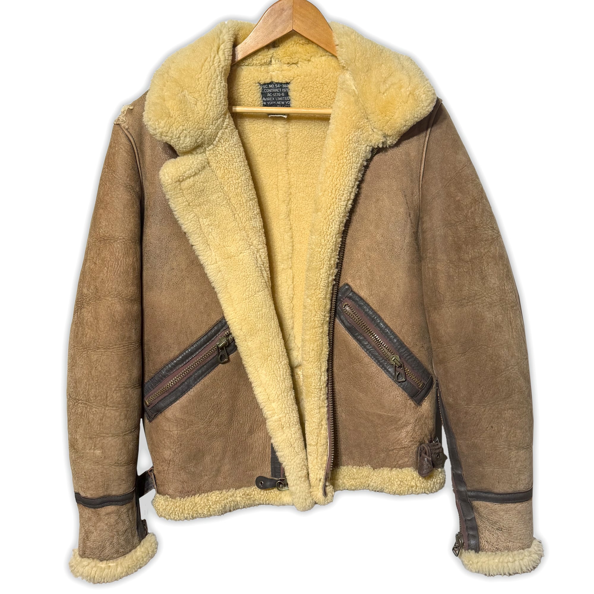 TYPE B-3 USAAF / タイプ B-3 / AVIREX / アヴィレックス / ムートン