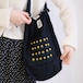 2色/小花刺繍の巾着バッグ ・11963