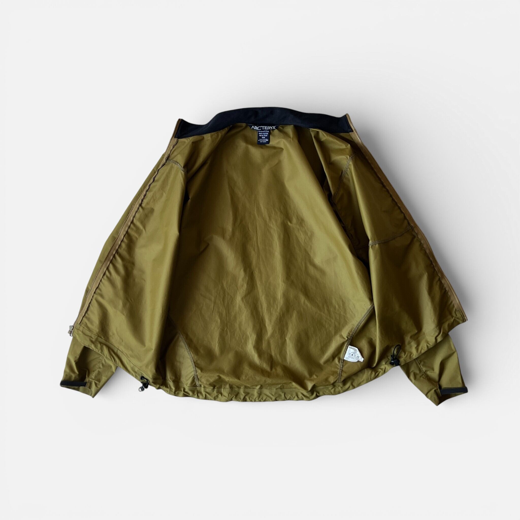 ジャケット・アウター 2003 Arc'teryx Anabatic Jacket Gravel L 2003 Arc'teryx Anabatic Jacket Algae M | assemble store