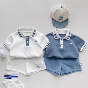 【BABY】韓国風　POLOセットアップ