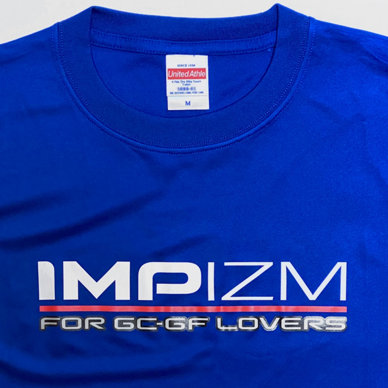 Tシャツ (ドライ)『IMPIZM』Red line／Blue
