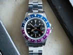 WMT WATCHES Sanford MKII– Interchangeable Bezel / Fuchsia & Blueberry