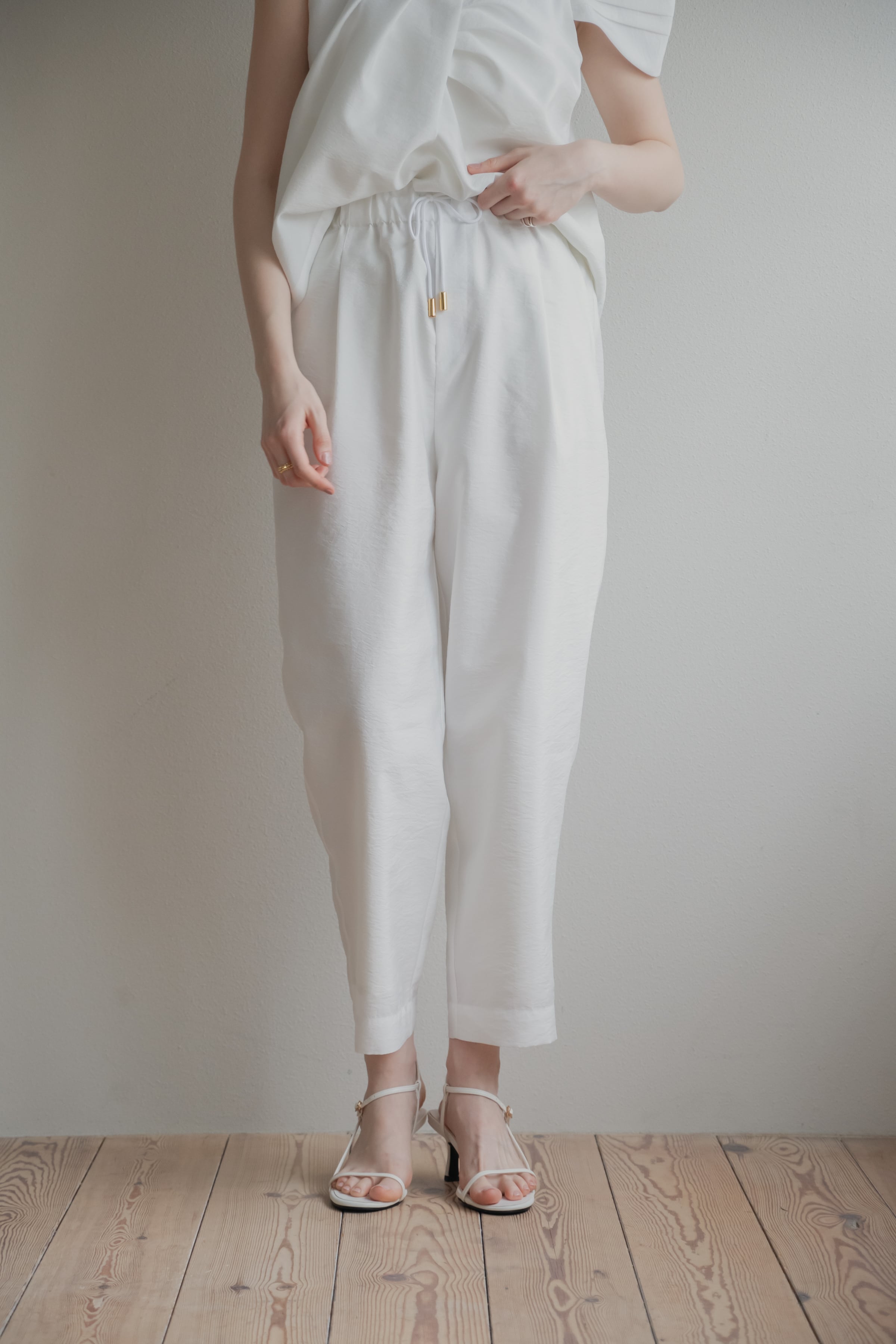 【pois】スプラッシュパンツ　ホワイト　S 即日発送可！ Splash pants【通常販売】3〜7日営業日 | pois