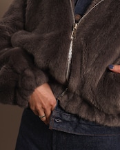 Helmut Lang / Faux Fur Parka