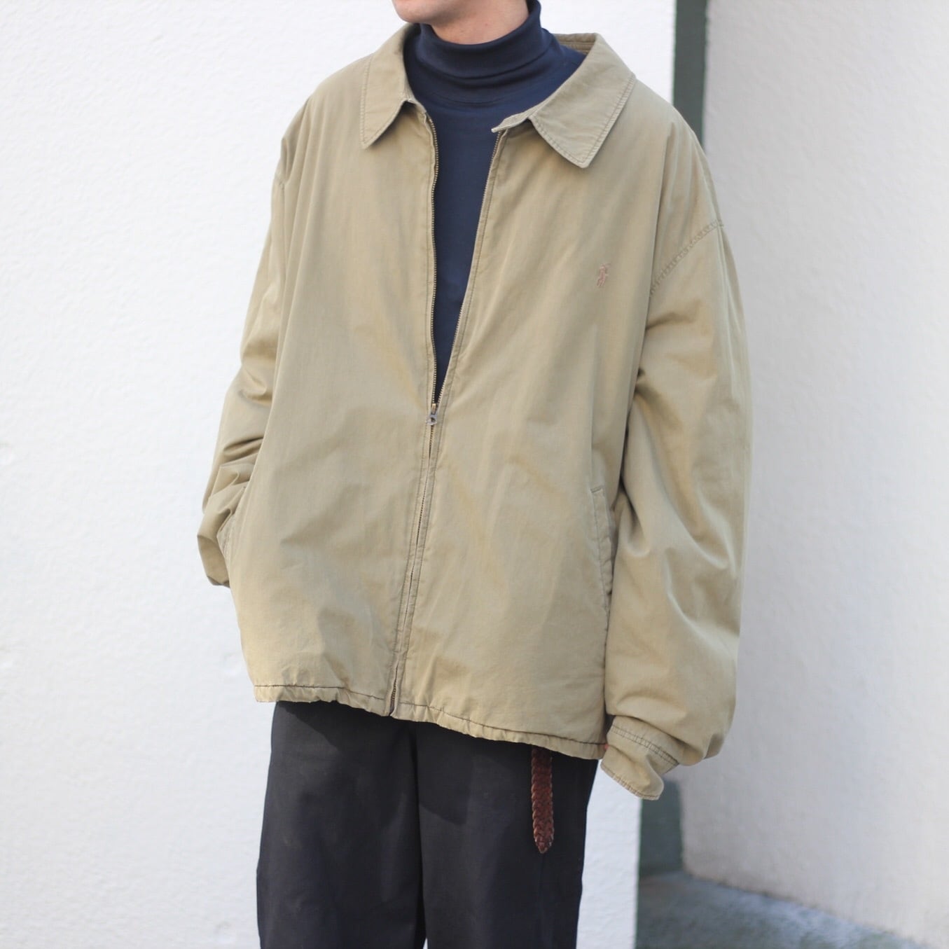 POLO RALPH LAUREN オーバーサイズコットンスイングトップ 【FF-0706 