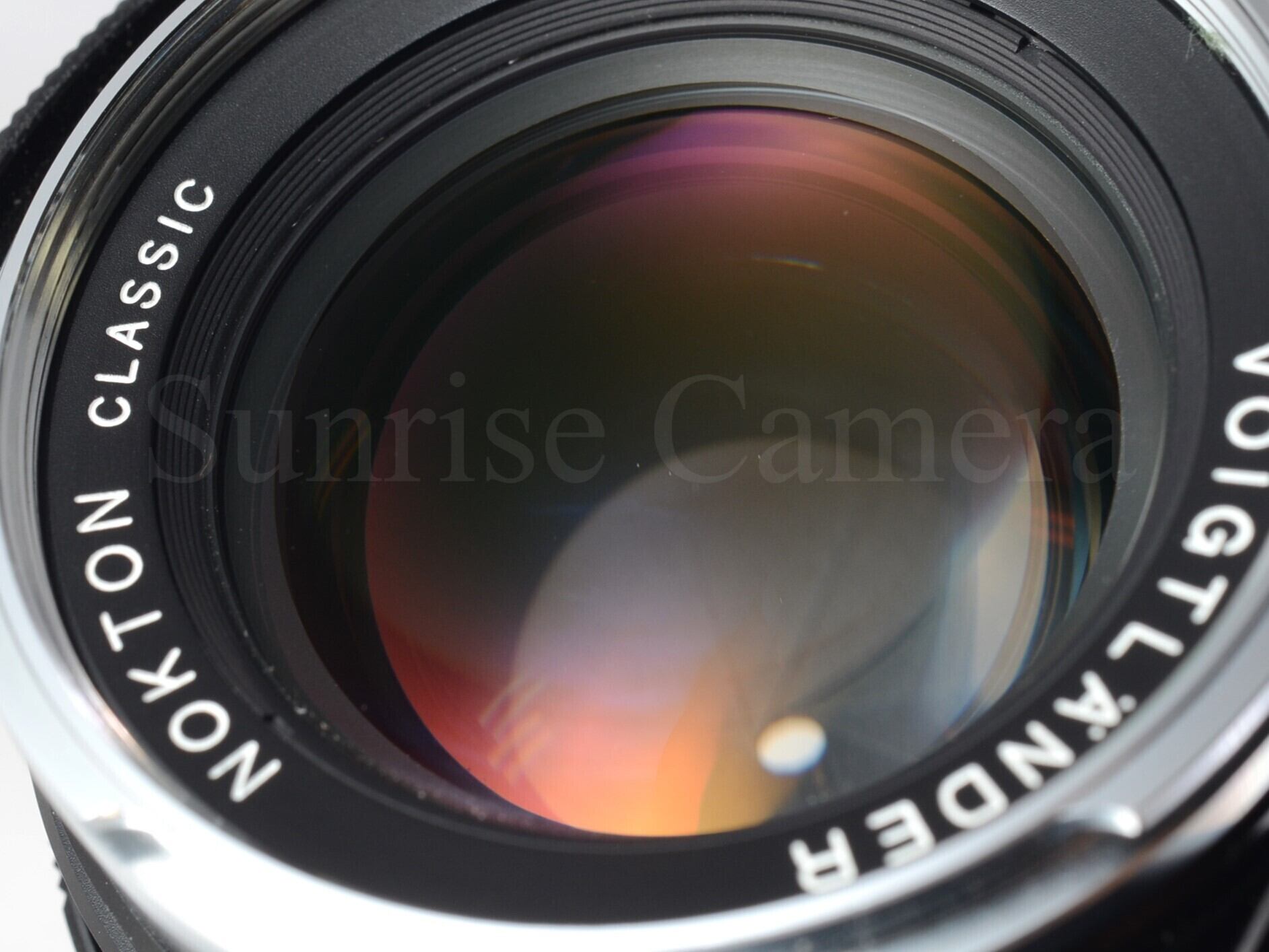 Voigtlander NOKTON Classic 40mm F1.4 VM フォクトレンダー（23646