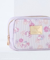 PAUL&JOE ACCESSOIRES × HELLO KITTY : SQUARE POUCH PJKT-P002