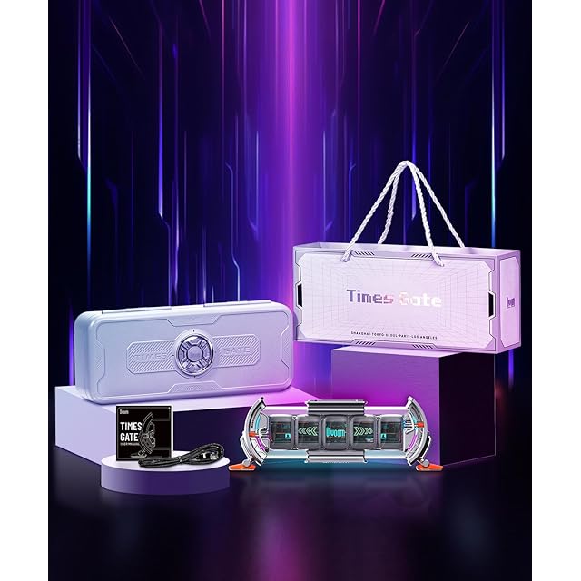 Divoom Times Gate イエロー タイムズゲート デジタルクロック GIOM