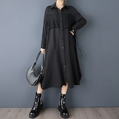 パンチング レース ドローストリング ワンピース 00280