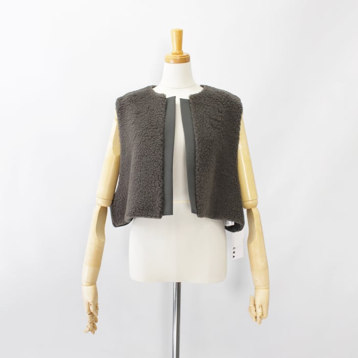 SACRA(サクラ)プードルファーベスト SACRA サクラ POODLE FUR