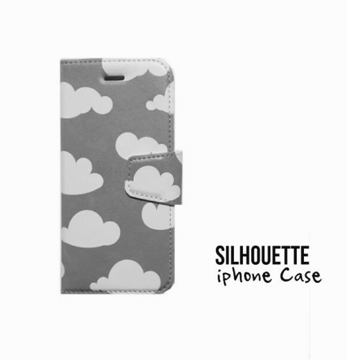 SILHOUETTE iPhone Plus手帳型スマホケース#CLOUD G 