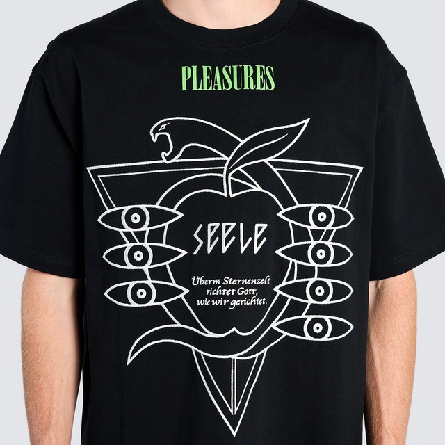 PLEASURES/プレジャーズ×エヴァンゲリオン】SEELE HEAVYWEIGHT SHIRT T 