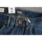 Vintage Processed Straight Leg Denim Pants ◇H0021