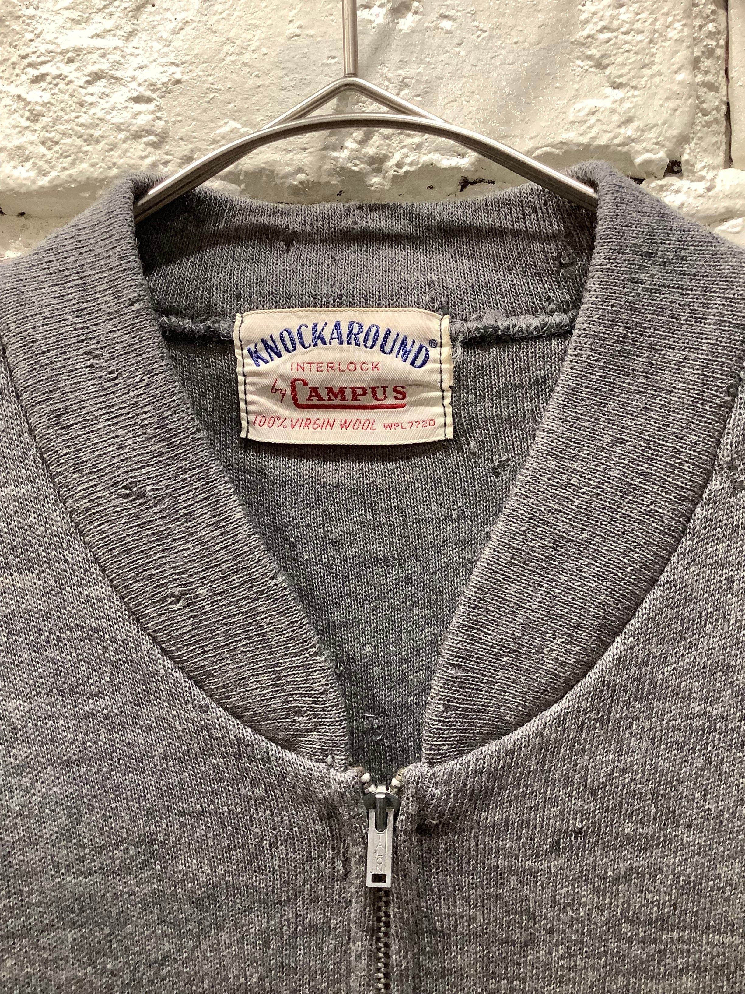 60年代〜 Campus フルジップカーディガン | Used & Vintage Clothing