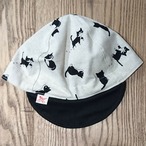 サイクルキャップ　ハチワレちゃん