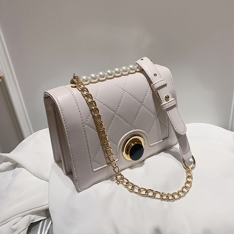 Eign Lady Bag 2020 Wave Ins Wild刺繍糸チェーンバッグショルダーメッセンジャーバッグファッションスモールスクエアバッグ Tiancai_Wing_Bag8629839