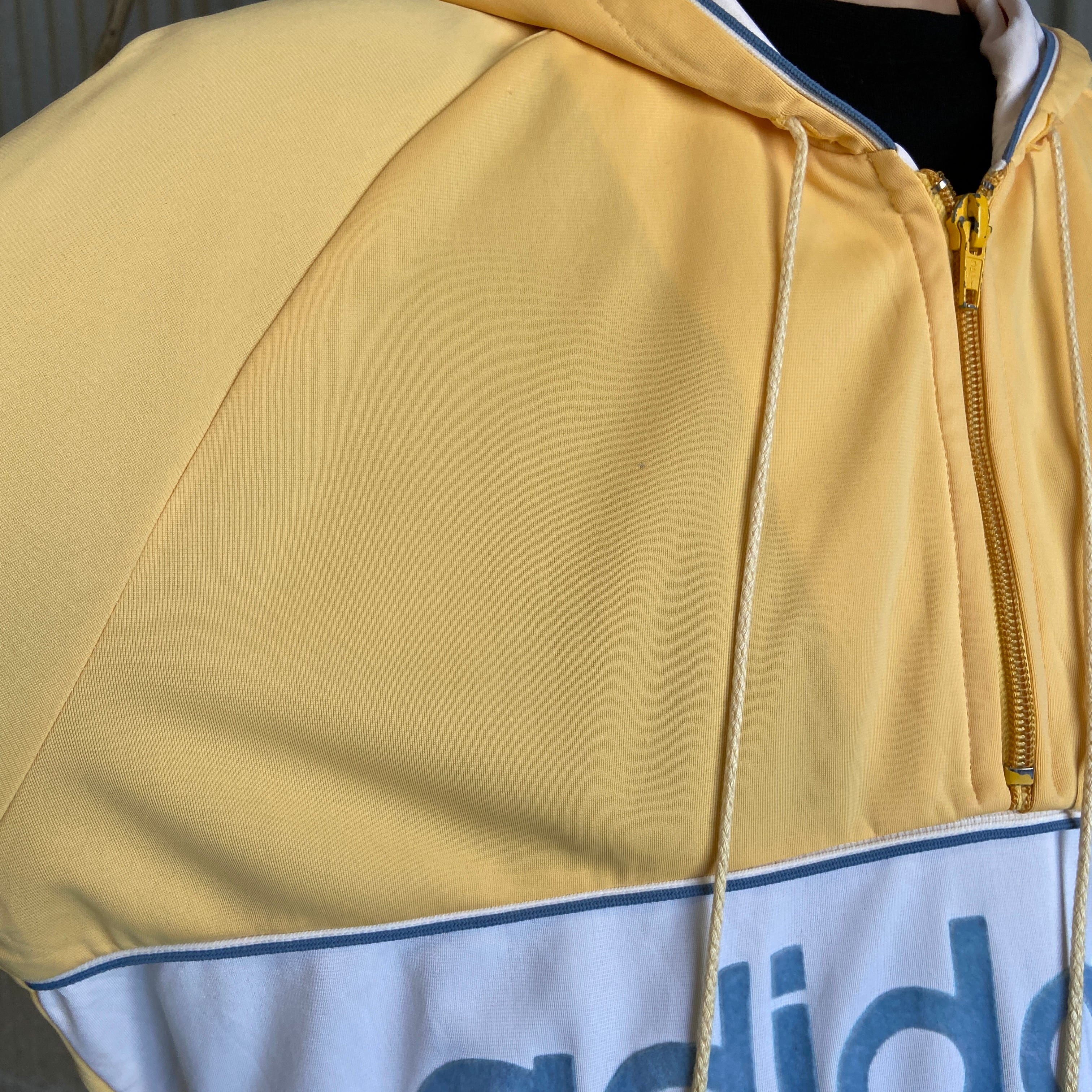 西ドイツ製 80年代 adidas アディダス ハーフジップ プルオーバー 