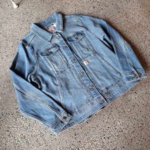 Carhartt デニムトラッカージャケット used [311014]