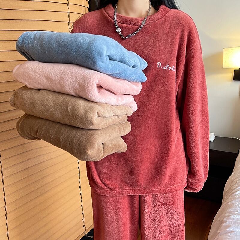 ウィンターオータムルーズカジュアルソリッド カラー ロング 秋物 冬物 ソリッドカラー YY-ファッション98770540343