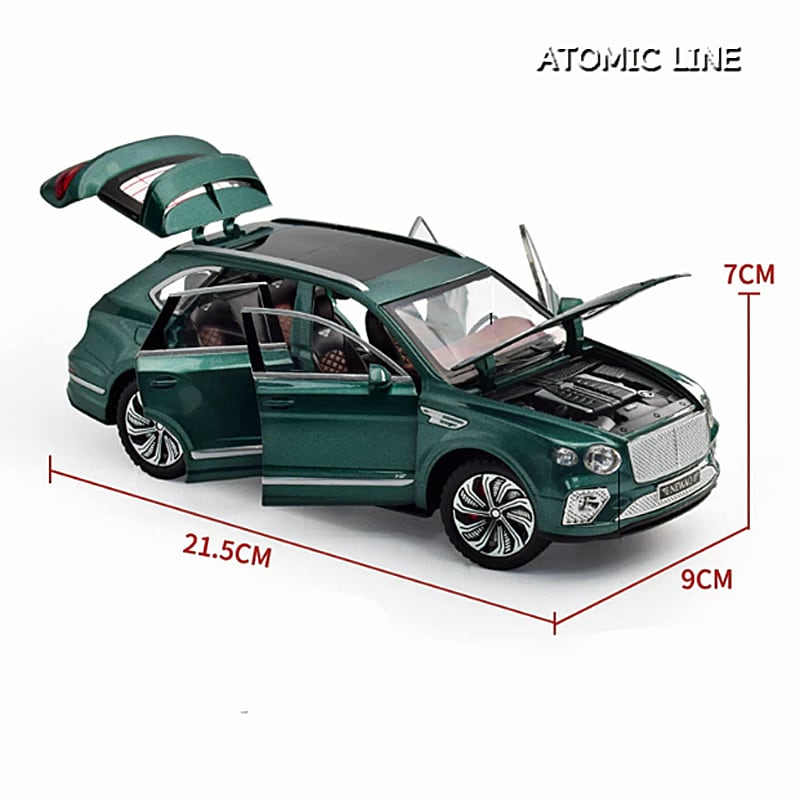 Bentley ミニカー　新品未使用　 Bentayga Bentley ベンテイガ 1/24 ミニカー 全3色 ライト点灯 エンジンサウンド