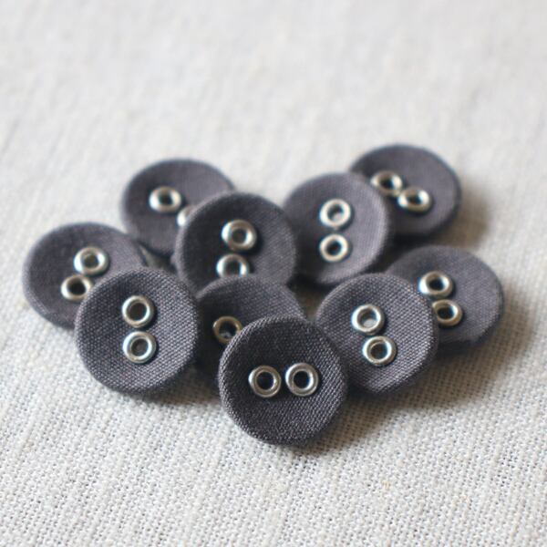 10個入り】anvai オリジナル 15mm 2つ穴 くるみ ハトメ付き