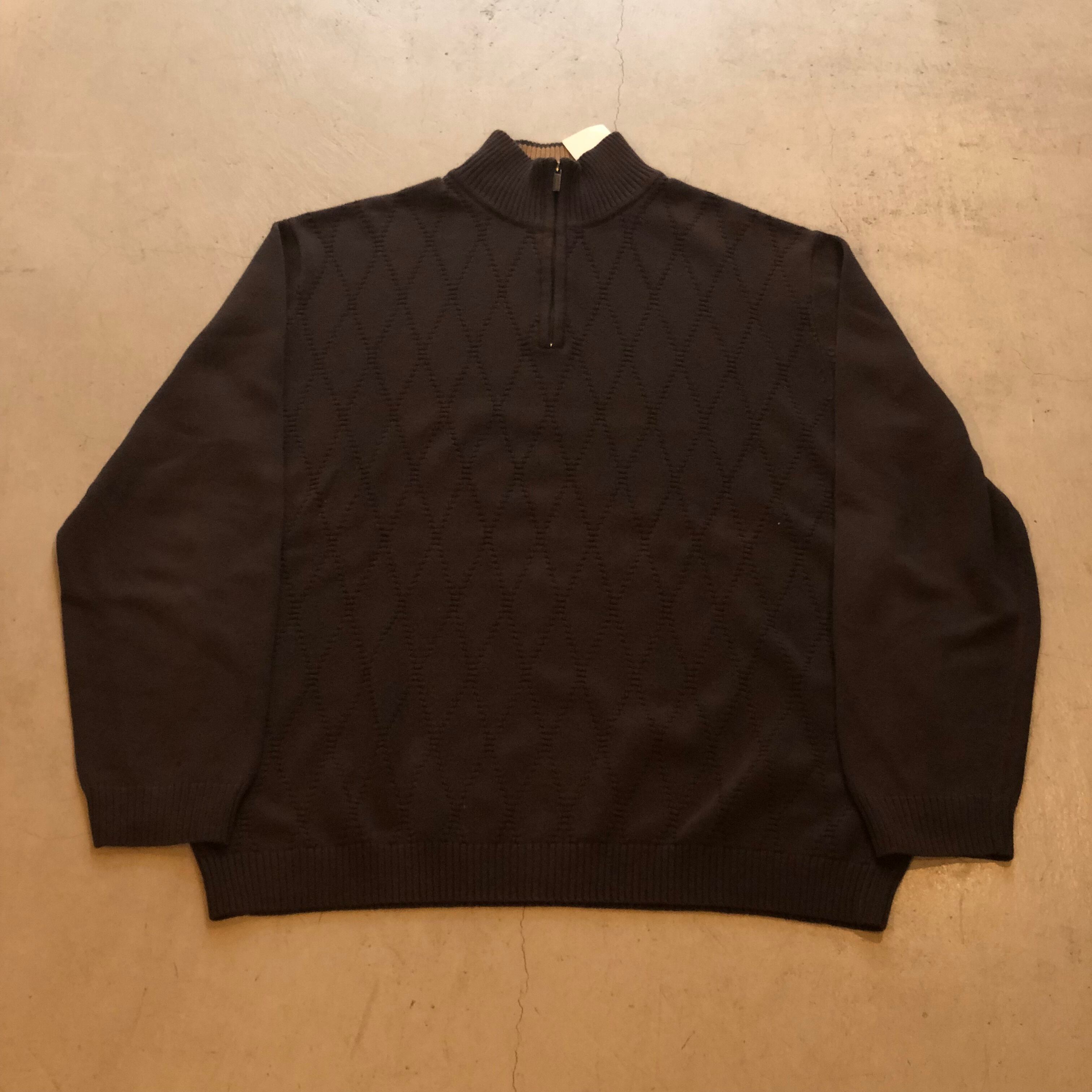00s CONCPTS BY CLAIBORNE half zip knit【高円寺店】