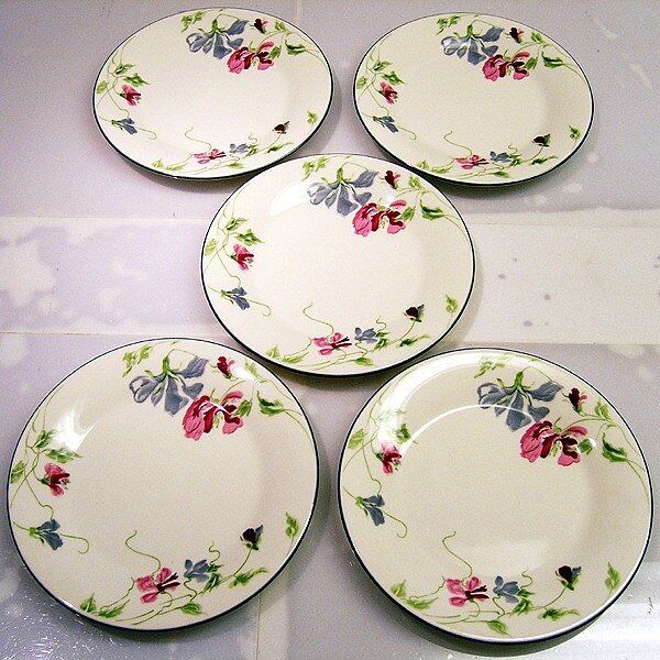royal doulton 皿 Royal Doulton Carminaディナープレート 大皿5枚 