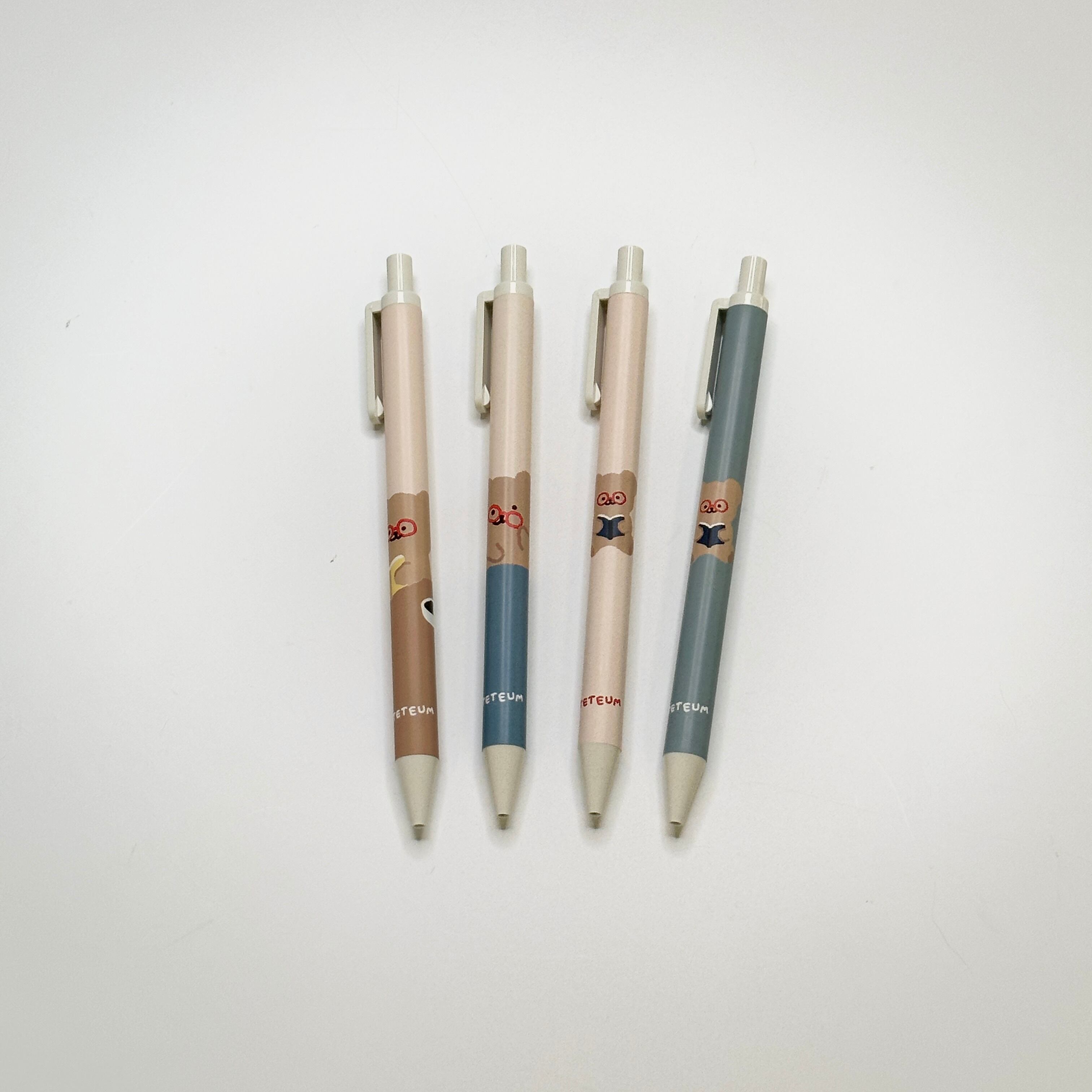 ボールペン画像4種