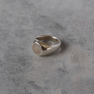 ［受注製作］Flow signet ring