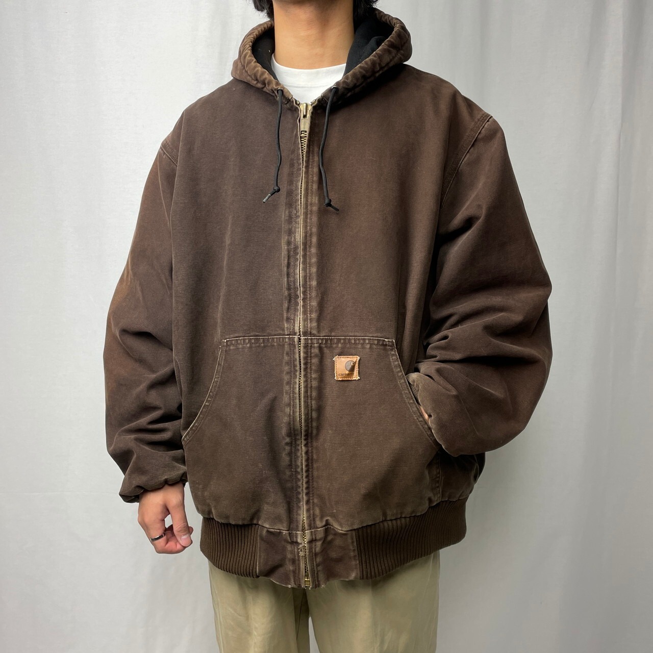 90年代 Carhartt カーハート ダック地 アクティブジャケット メンズXL  