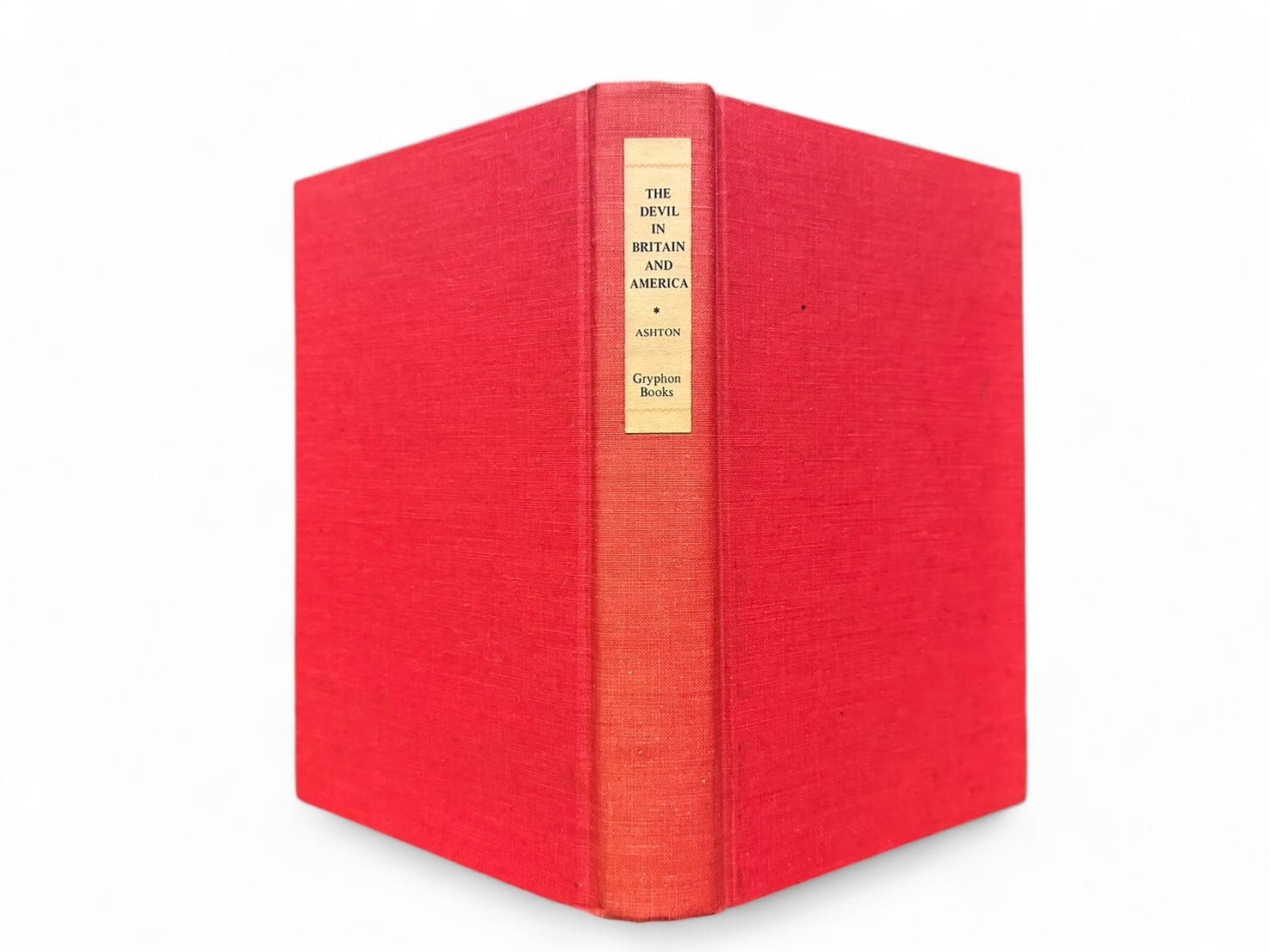 【SS131】【FACSIMILE REPRINT】The Devil in Britain and America(1971) /John Ashton